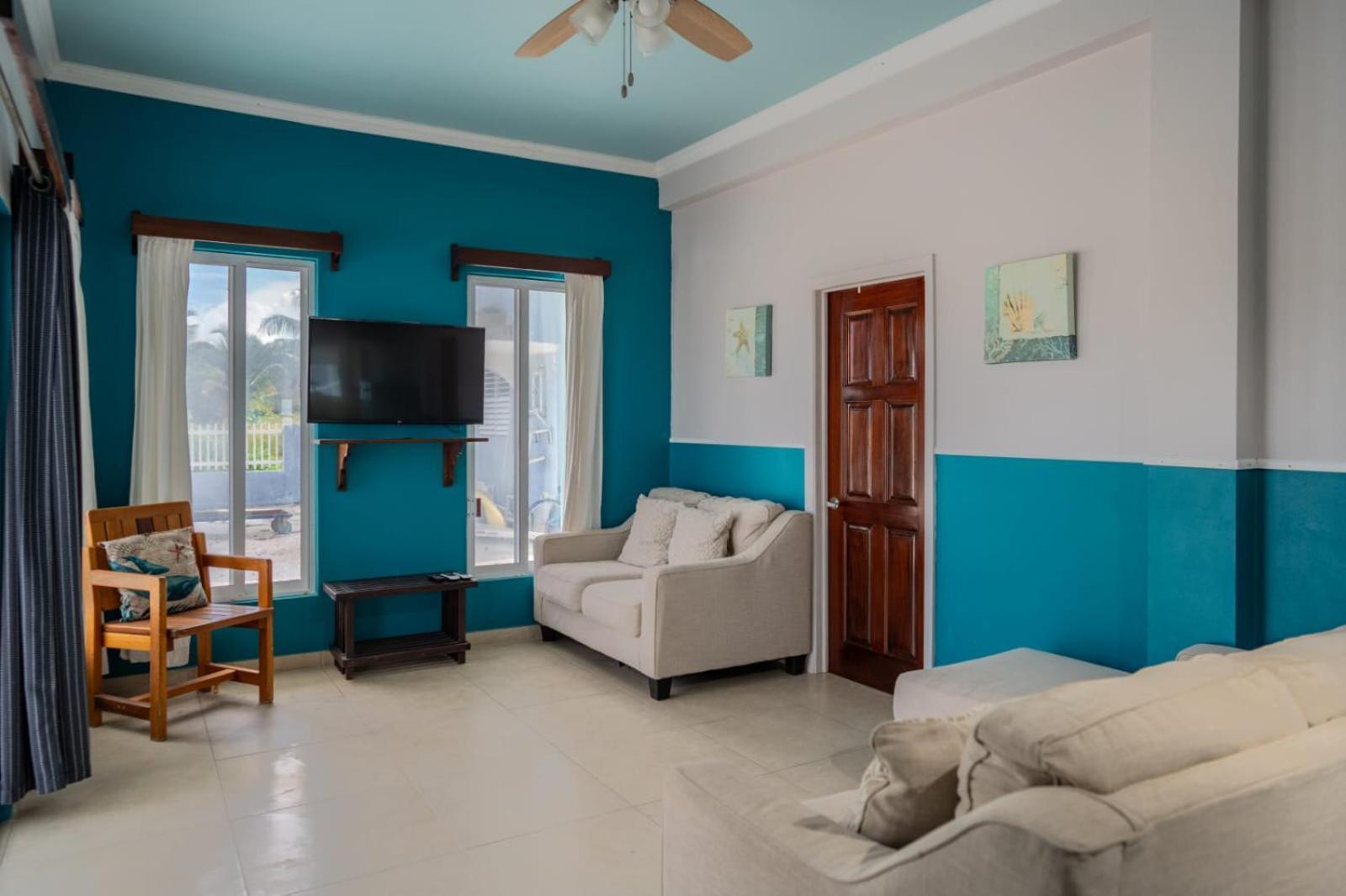 Island Magic Villas Caye Caulker Exteriör bild