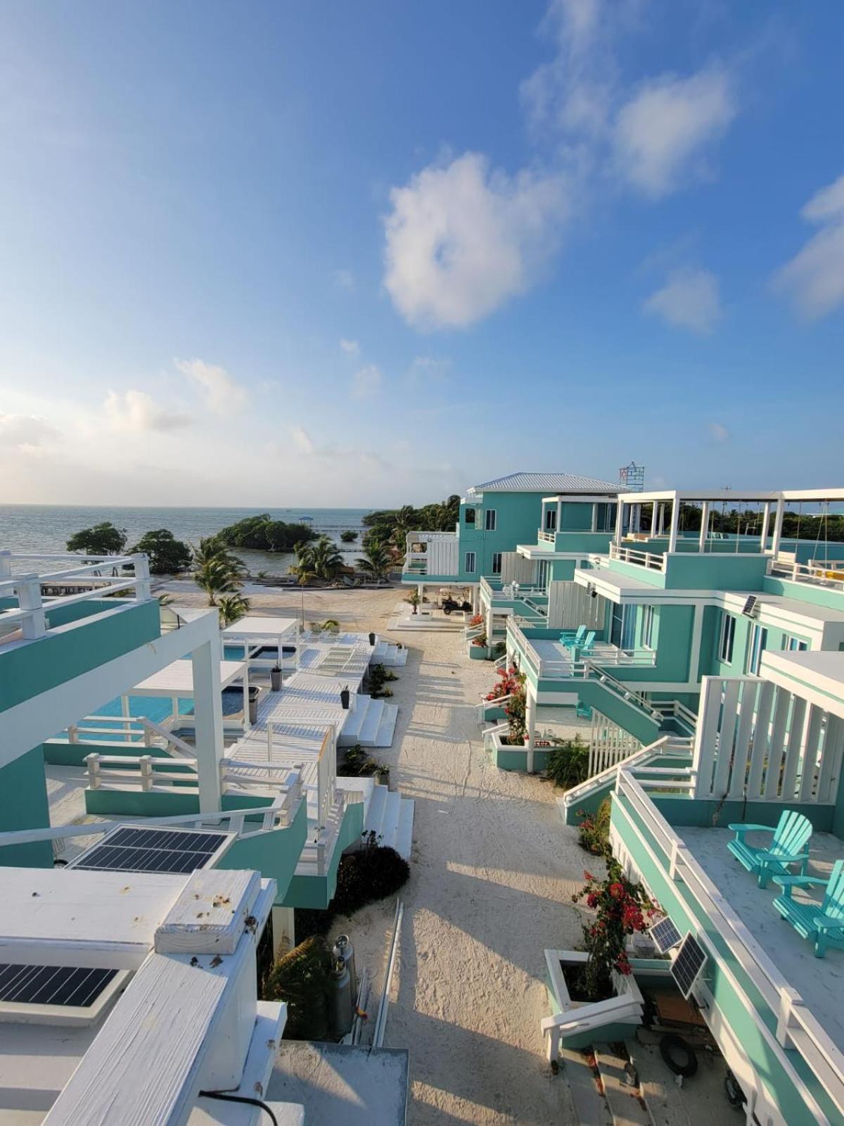 Island Magic Villas Caye Caulker Exteriör bild